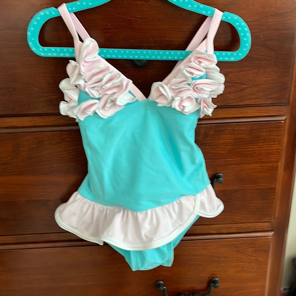 Girls bathing suit by floatimini, size 3